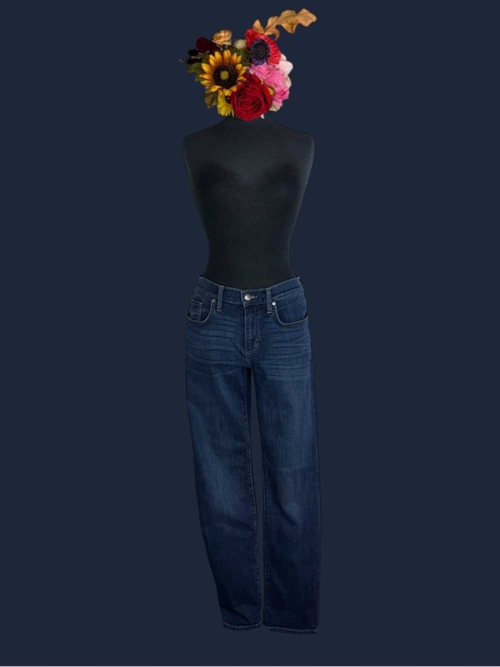 Joe’s Blue Straight-Leg Jeans